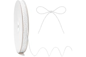 KINGLAKE White Cotton String Butchers Twine, 2mm 100m Food Safe Kitchen Bakers Cooking String for Meat, Roasting, Crafts, Gift Wrapping, Gardening
