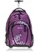 Produktbild Fabrizio Schultrolley Cruiser Rucksack Trolley Trolly Schulrucksack für Mädchen 80356 (Butterfly Lila 1900)
