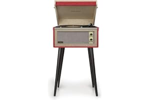 Crosley Gramofon Bermudy - czerwony