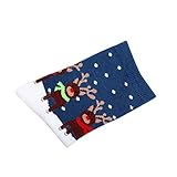 iHENGH Vorweihnachtliche Karnevalsaktion Bequem Lässig Mode Damen Winter Socken Warme weiche Baumwollsocke E