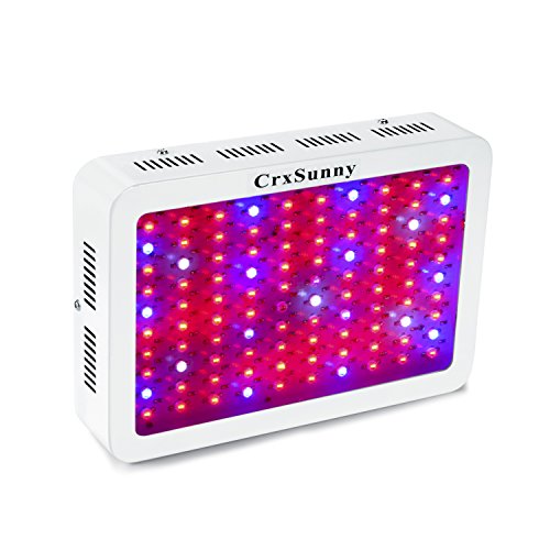 CrxSunny 1000W Doppelchips LED Grow Light LED Pflanzenlampe mit Vollspektrum fur Wachstum und Bl¨¹te von Zimmerpflanzen (10w LED)