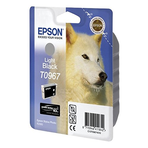 Epson T0967 Tintenpatrone Husky, Singlepack, hell schwarz
