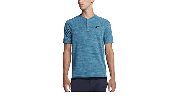 NIKE Mens Tech Knit Sportswear Polo 