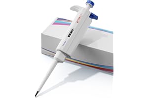 PRECIPETTE 0,5-10μl Pipettes à simple canal de laboratoire Micropipette Pipette de laboratoire Incrément 0,1μl ISO8655