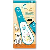 test4pet, Gesundheitstest Hund, 2x1er Schnelltest für Blase, Harnwege, Nieren, Zucker, Blut im Urin und der Leber, inkl. intelligenter App, auch bei Krankheitssymptomen oder für die Reiseapotheke