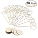 Produktbild Pixnor 1-20 Hochzeit Tischnummern Halter Basis für Hochzeit Home Dekoration Packung mit 20