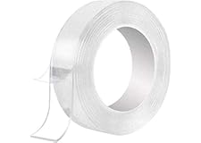 Multipurpose Washable Double Sided Adhesive Tape nano Tape, Reusable Adhesive Silicone Tape for Walls, Kitchen, Carpet Fixing