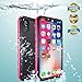 Price comparison product image iPhone X Waterproof Case, EFFUN Wireless Charging Support IP68 Certified Waterproof Cover Dust/Snow/Shock Proof Case with Cell Phone Holder, PH Test Paper, Stylus Pen and Floating Strap Pink