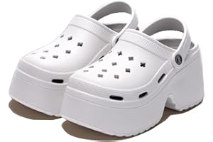 Hezeisoar Zoccoli e Sabot Donna Antiscivolo Scarpe da Giardino Sandali da Spiaggia Estate Pantofole da All'aperto con Suola Spessa