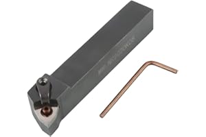 MLMLH Drehmaschine Drehen Werkzeughalter Wolframkarbid - MWLNR2020K08 CNC Drehwerkzeug Cutter Halter Für WNMG0804 Einsatz mit Inbusschlüssel