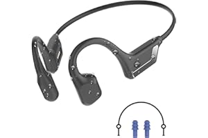 ANSTEN Kopfhörer Schwimmen IP68 wasserdichte Kopfhörer Schwimmen, knochenschall kopfhörer Bluetooth 5.3 mit MP3-Player Unterwasser Kabellos Sport Open Ear KopfhöRer für Schwimmen Laufen