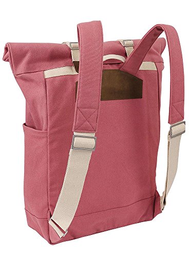Ansvar Rucksack aus Bio Baumwoll Canvas – Altrosa – Hochwertiger Damen & Herren Vintage Tagesrucksack aus 100% nachhaltigen Materialien – Der erste Rucksack mit GOTS & Fairtrade Zertifikat - 5