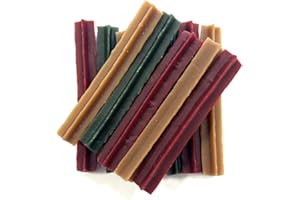 MALTBYS' STORES 1904 LTD Large Star Sticks x 50 Vegetarian Dog Treats Chews 100% Meat-Free 100% Natural LOS