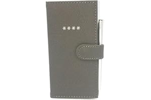 Sixstore Książka haseł Notatnik z zakładkami od A do Z, zawierający informacje dotyczące logowania do Internetu. Notatnik haseł, logowania, kompaktowy moduł przechowywania haseł