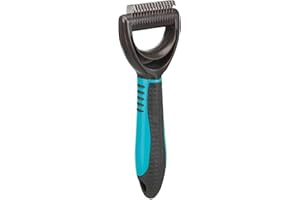 TRIXIE Groomer Universale per Pelo Tipo 2/4/6 Cani e Gatti di Piccola Taglia, Medio, in plastica/Metallo, 5 x 18 cm