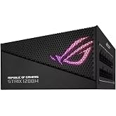 Asus ROG-STRIX-1200G AURA 80+ GOLD 1200W Mod&uuml;ler ATX 3.0 PCI-E 5.0 Power Supply