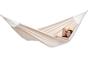 Amazonas AZ-1018140 Barbados natura Hängematte, Belastbarkeit 200kg, Liegefläche 230 x 150cm