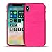 Produktbild Conie Handy Cover kompatibel mit iPhone X, Schutzhülle Case aus Silikon Design Bumper Rutschfest Dünn in Pink