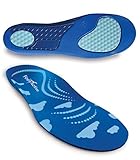  FootActive Soft Walk - Dämpfung, Unterstützung - Laufen wie auf Wolken! - Marken-Einlegesohlen für alle Generationen! -, Blau, 42 - 43 (M)