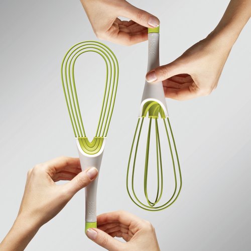 Joseph Joseph JJ20071 Twist 2-in-1 Silikon-Schneebesen, grün - 2