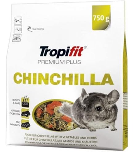Cunipic Chinchilla Arena 1 Kg – Schwarz, Staubarm, Für Nagetier-Einstreu