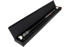 CUESOUL Strength 58 Pulgadas 19 oz Palo de Billar de Fibra de Carbono, Puntas de 12,5 mm