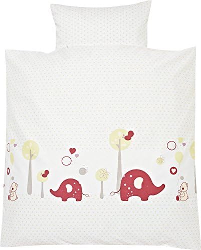 Alvi duvet cover set white size 35x40 cm / 80x80 cm