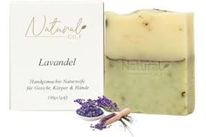 Natural Cilt Lavender Soap, 100% Natural Soap, Without Harmful Ingredients, Certified, Handmade Shower Soap for All Skin Types, Shower Gel, Natural Cosmetics