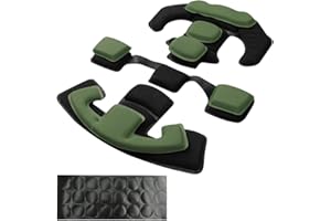 YZPACC Almohadillas tácticas para casco de repuesto universal, con espuma viscoelástica interna para casco ACH MICH Team Wendy FMA EXF