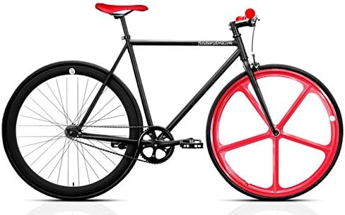 Bicycle FB Fix4 Black & Red. Singlespeed Fixie/Single Speed. Size 53