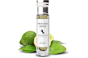 Arabian Opulence FR18 PROFUMO WATER - Aceite de perfume roll-on | Aceite corporal concentrado de fragancia | Perfume a base de aceite de larga duración para hombres | Botella de aceite de perfume