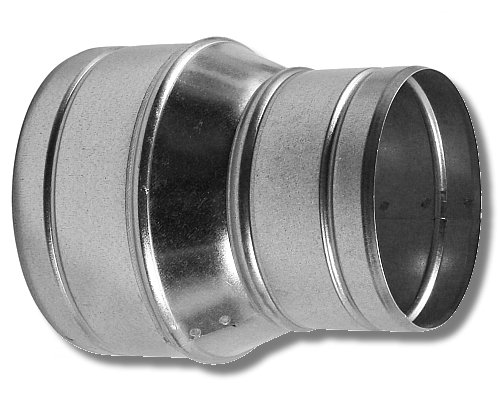 Reduzierstück Reduktion Ø 80 100 125 150 mm Alu-Flex-Rohr Lüfter RDS (80mm - 100mm)