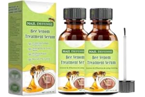 TOATLHEAL Furzero Nagelverteidigung Bienengift-Behandlungsserum Pro, Furzero Bienengift Nagel (2PCS)
