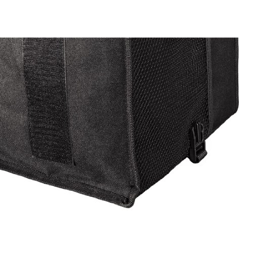 Hama Auto Kofferraumtasche mit Klett, Einkaufstasche faltbar, groß (53 x 38,5 x 27 cm) schwarz - 11