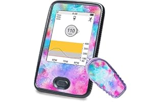Diasticker® | Dexcom G6 Sticker (Receiver + Transmitter) - autocollant en vinyl pour lecteur et capteur, stickers, sensor, reader - Watercolor