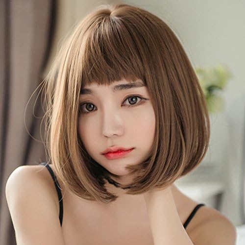 Wigs Shoulder short Clavicle hair-B