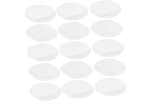 Exceart Ohrring Clip-e kissen Zum Aufstecken 40-Teilige polster -kissen Ohrklemmenpolster Ohr-Antalgiematte Ohrclips Rutschschutzmatte für DIY-Clips an en (Größe) Ohrpolster Aufstecken