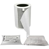 Faf Fresh Air Filter 10 Adet Xiaomi Smart Purifier 4 Lite İle Uyumlu Filtre &Uuml;st&uuml;ne Uyumlu G&uuml;m&uuml;ş İyonlu Elektrostatik Toz Tutu