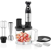 Sinbo SHB-7532 El Blender Seti | 2L Doğrayıcı Hazne | &Ccedil;ırpıcı | Rendeleme &amp; Dilimleme Aparatları | Paslanmaz &Ccedil;elik