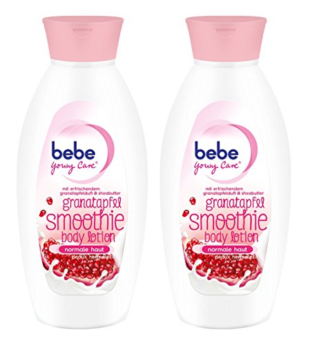 Preisvergleich Produktbild Bebe Young Care Granatapfel Smoothie Body Lotion, 3er Pack (3 x 400 ml)