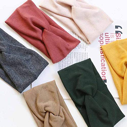 Cdet-1pc-Bande-de-Cheveux-de-femmes-Tissu-Croix-Accessoire-Large-Headbands-lastique-Couleur-unie-Bandeaux-pour-les-filles-Maquiller-Salle-de-Bain-Faire-du-sport-Lave-ton-visage