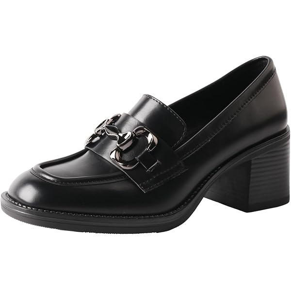 XTI Damen Mokassins - Bequeme Ballerinas Mit 6cm Absatz Im Veganen Design