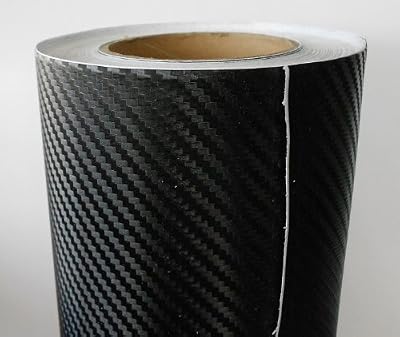 Speed-Box Film carbone structure 3D 200 x 152 cm (= 3,04 m² 5,59 €/m², TVA et frais d'envoi inclus), film auto-adhésif carbone pour automobile
