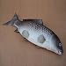 MagiDeal Artificial Realistic Freshwater Carp Imitation Model Toy Pretend Food Grey