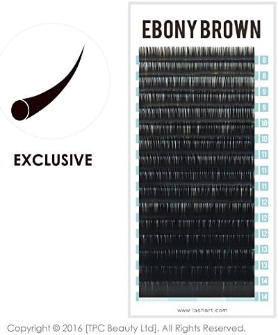 WonderLash Ebony Brown Faux Mink Lashes Mix Individual Eyelash Extensions *EXCLUSIVE* (0.20 J)