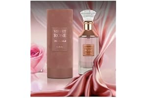 BUSINESS SQUARE BS Eau de Parfum Velvet Rose, 100 ml, Attar Arabe de Dubai dla kobiet – arabski zapach na róży i piżmo