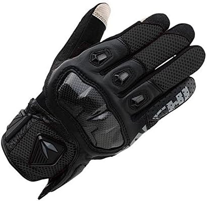 Claw monster motocross riding gloves Fur and Leather cavalier / outside motorcycle bike gloves , black , m
