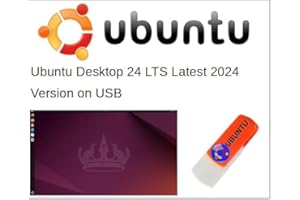 WE ARE LINUX Linux Ubuntu Desktop 24.04 LTS Bootable USB