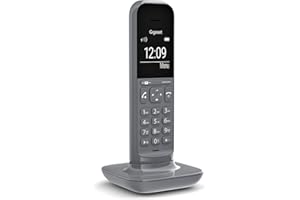 Gigaset CL390HX Cornetta Universale per Tutte le Basi DECT /GAP, Aggiuntivo, Grigio [Versione Italiana]