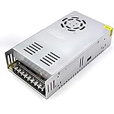 inShareplus 12V 30A 360W, DC Universal Regulated Switching Power Supply, Converter AC 110/220V to DC 12 Volt LED Driver, Tran